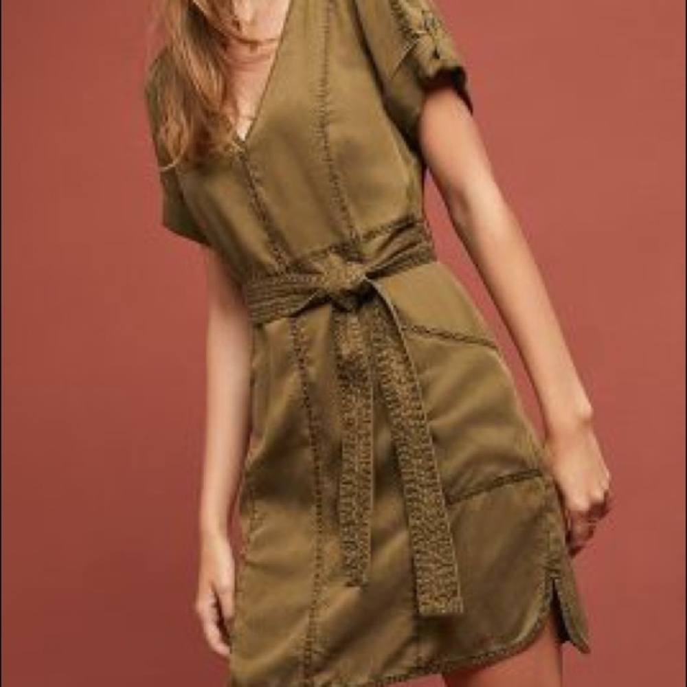 Anthropologie Pilcro Classic Shirtdress